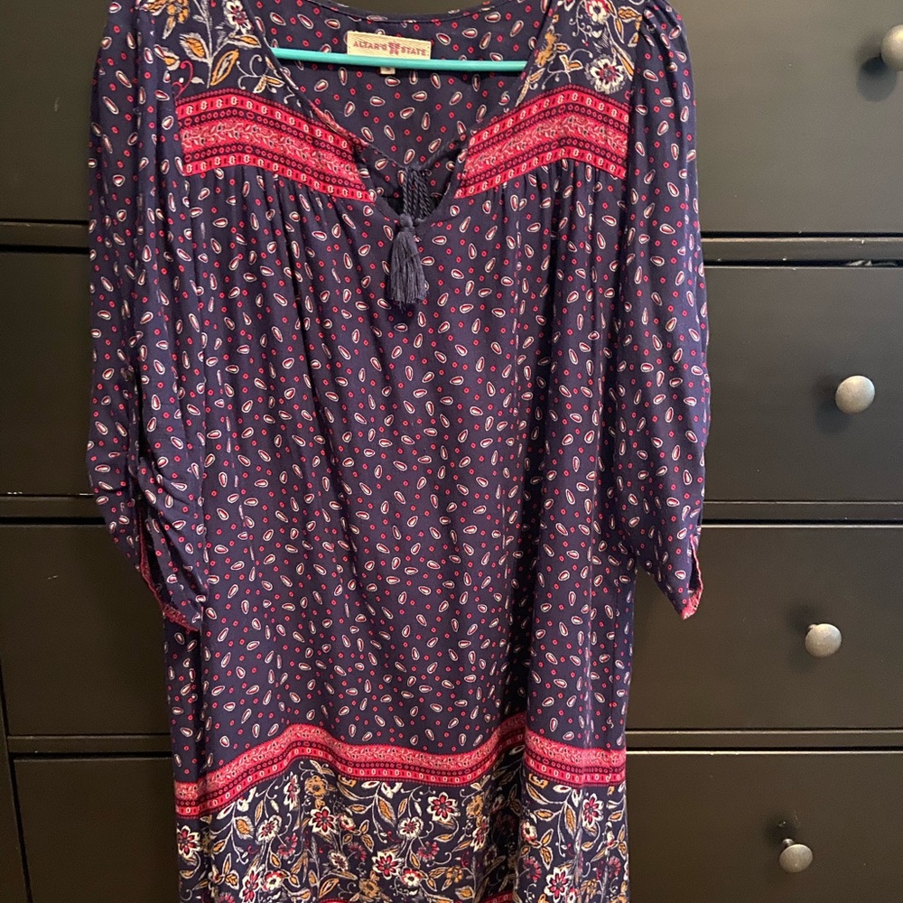 Patterned Dress - image 1